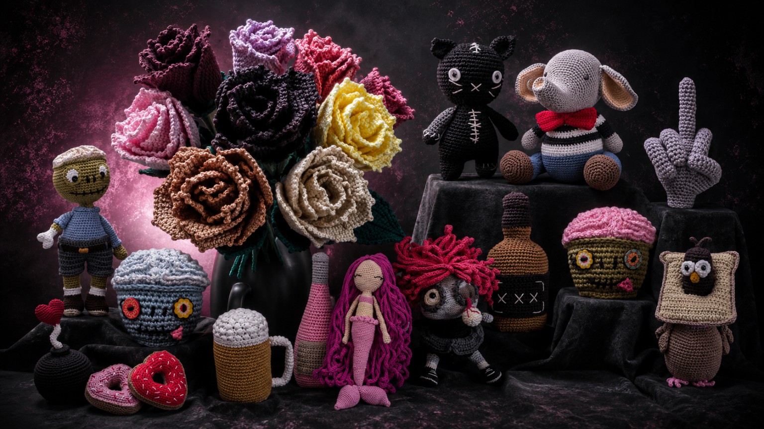 Bannière des peluches Avalanche Bastard Studio